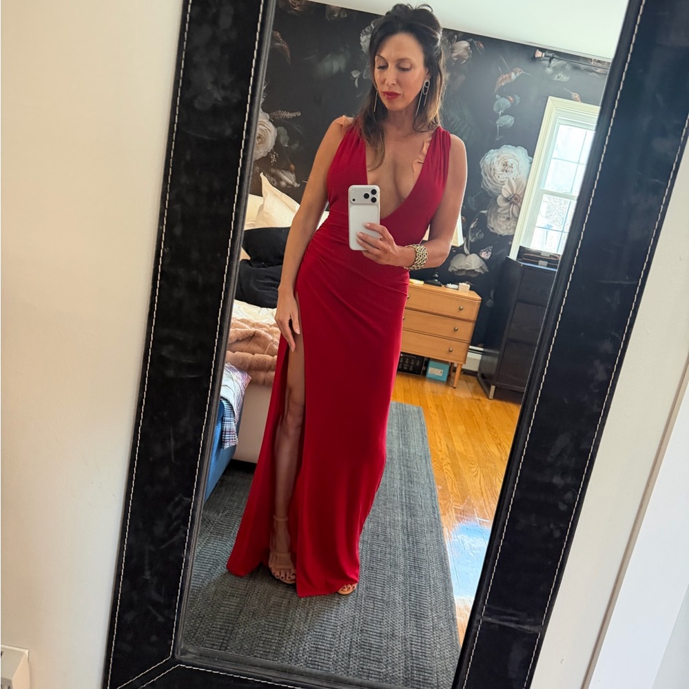 Lovers + Friends Scarlet formal gown